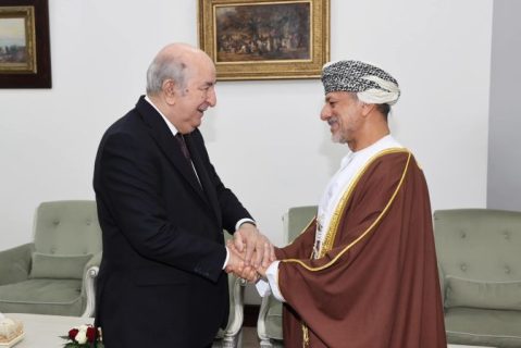 رئيس الجمهورية يستقبل رئيس جهاز الاستثمار العماني