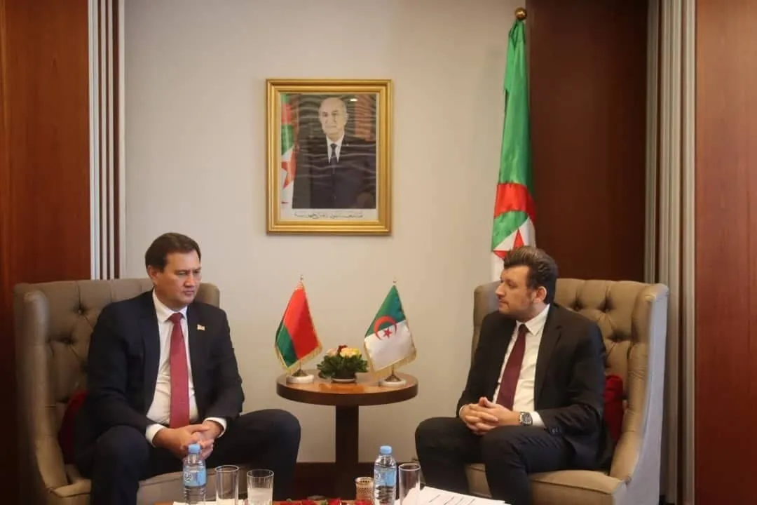 وزير الفلاحة يستقبل وزير الشؤون الخارجية لجمهورية بيلاروسيا