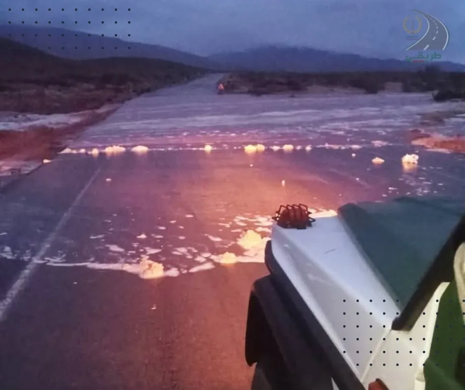 طرقات مغلقة بسبب ارتفاع منسوب المياه