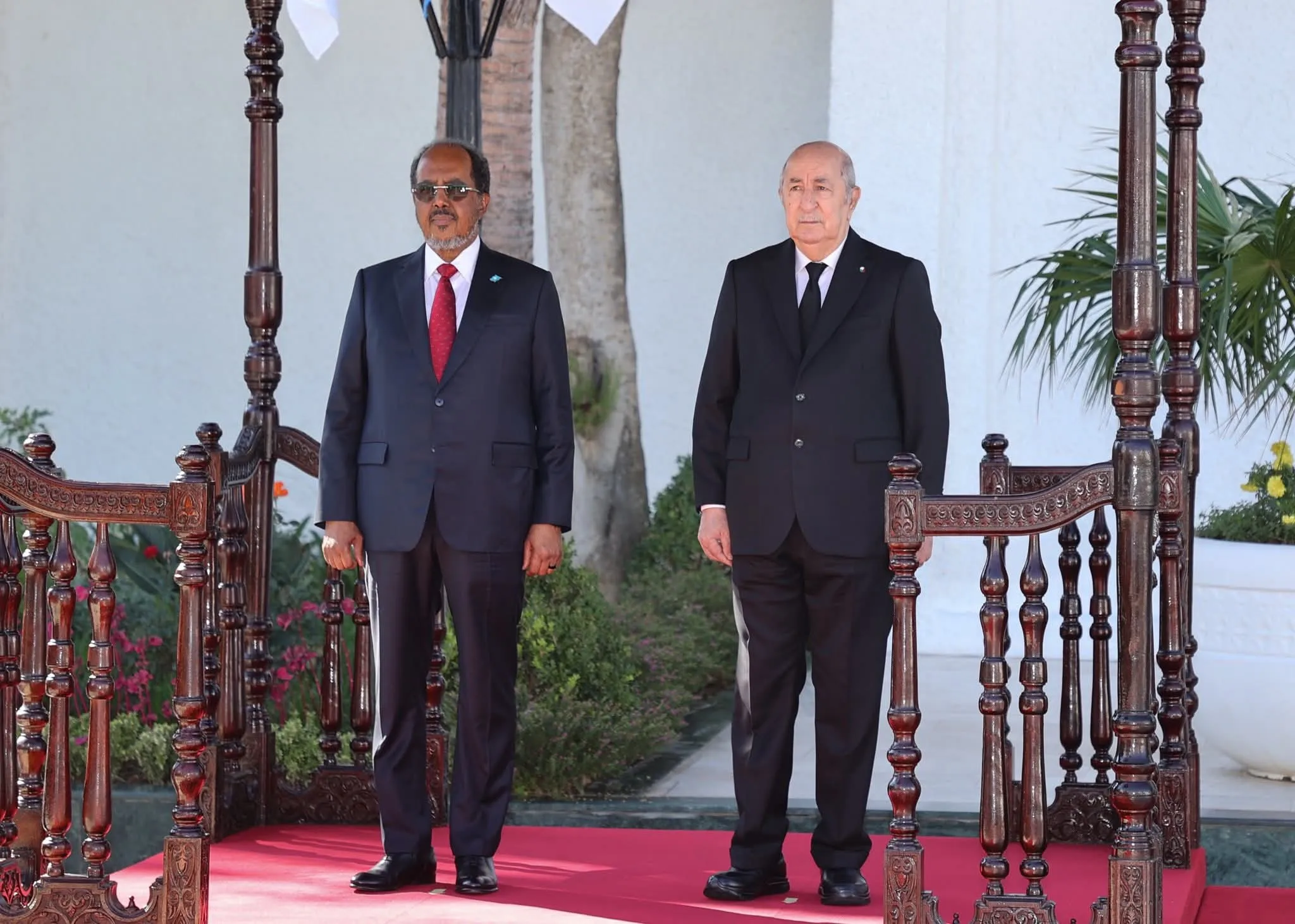 الرئيس الصومالي: مستعدون لتعميق شراكتنا الإستراتيجية مع الجزائر