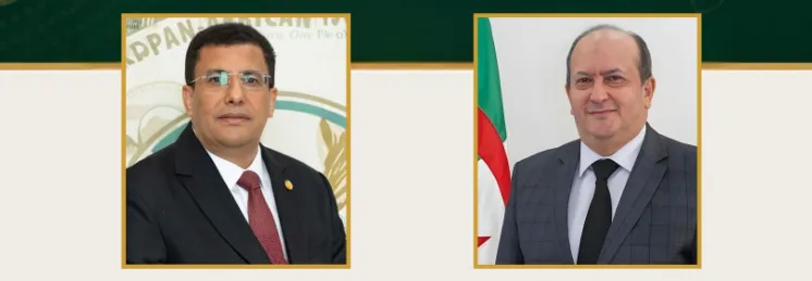 الوزير الأول يهنئ بوطبيق بمناسبة انتخابه رئيسا للبرلمان الإفريقي