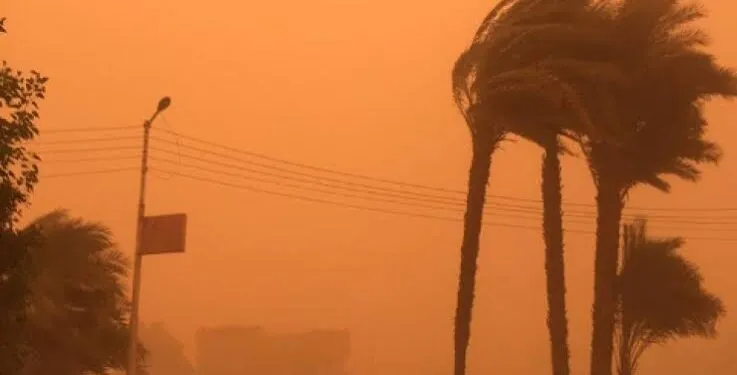 رياح قوية وزوابع رملية في الولايات الجنوبية