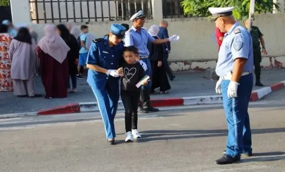 حملة تحسيسية لوقاية التلاميذ من حوادث المرور