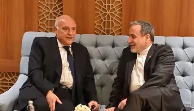 عطاف يتباحث مع نظيره الإيراني حول تسوية نهائية وعادلة للقضية الفلسطينية