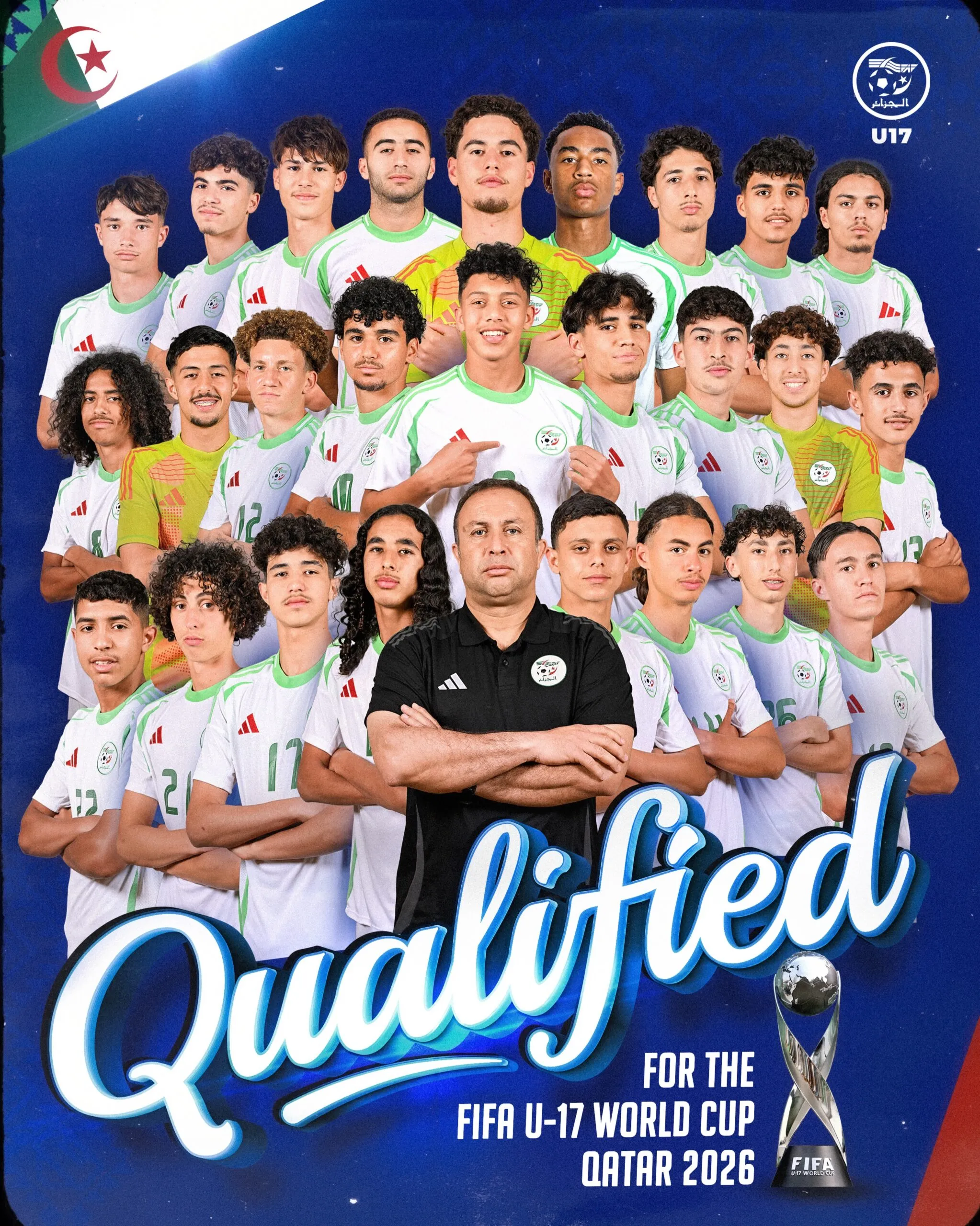المنتخب الجزائري لأقل من17سنة يتأهل إلى ربع نهائي كأس إفريقيا ومونديال2026