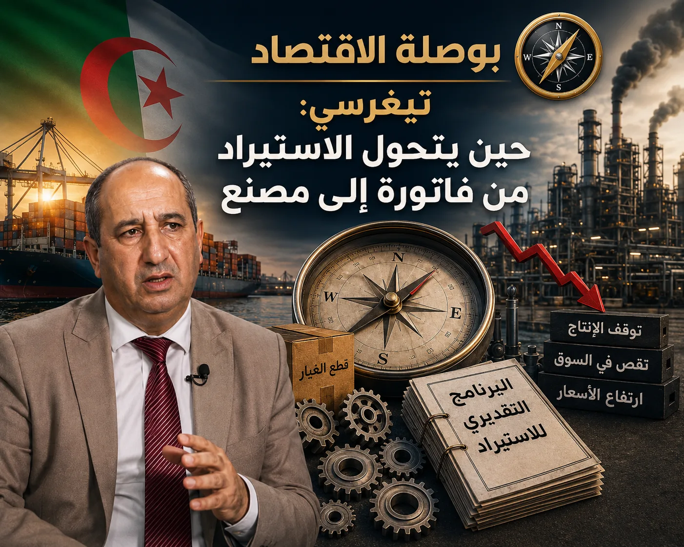 تيغرسي: لا تمنعوا الاستيراد.. وجّهوه نحو المصانع
