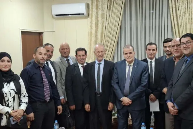 رزيق يستقبل وفدًا عن الجمعية الوطنية للتجار والحرفيين