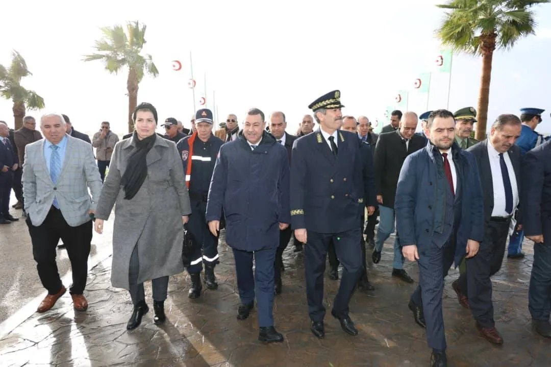 سعيود يصل الشلف للوقوف على مخلفات التقلبات الجوية