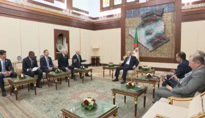 رئيس الجمهورية يستقبل رئيس الفيفا جياني إنفانتينو