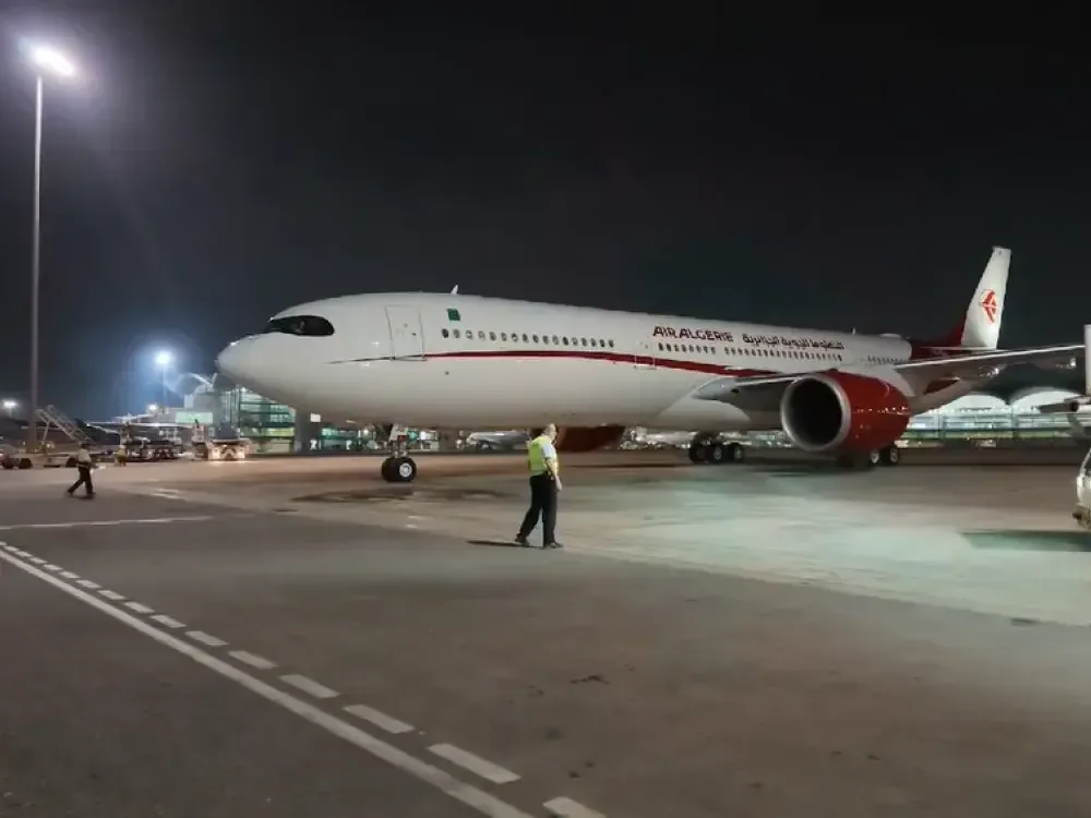 الجوية الجزائرية تستقبل طائرة جديدة من طراز إيرباص A330neo