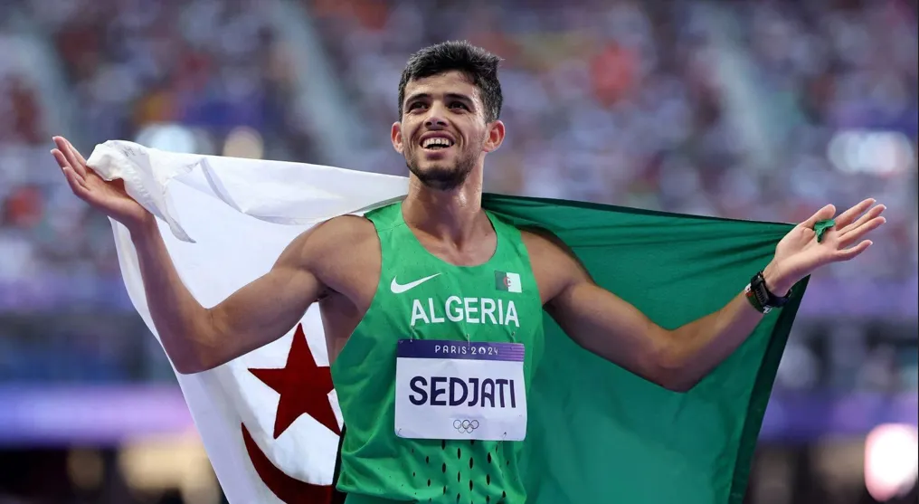 الجزائري جمال سجاتي يحتل المركز الثاني في سباق 800 م