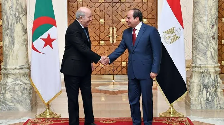 الرئيس تبون والسيسي يؤكدان على تحقيق الأمن والاستقرار والسلام