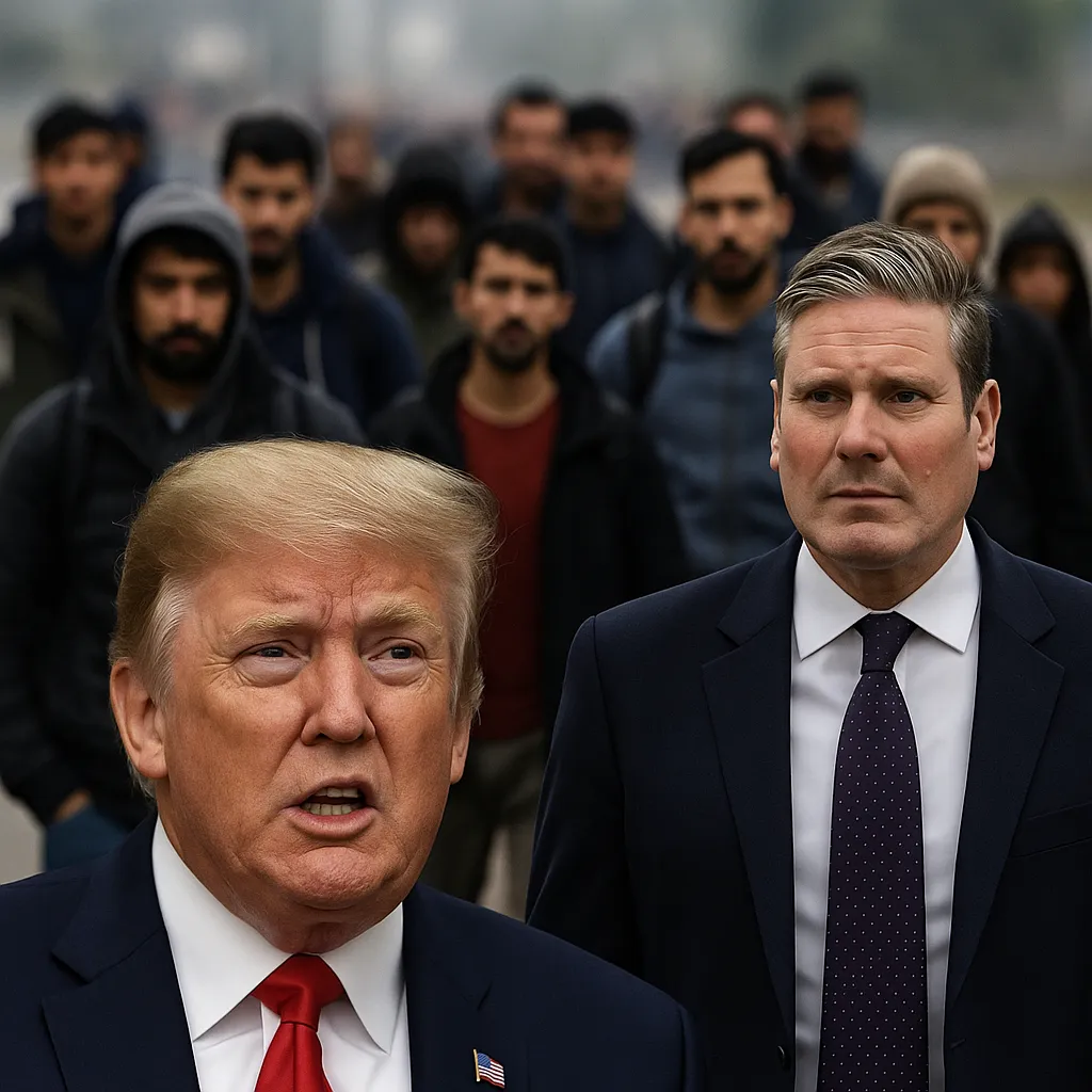 ترامب يهاجم ستارمر: It Can Be Done…صفعة تشعل معركة الهجرة في بريطانيا