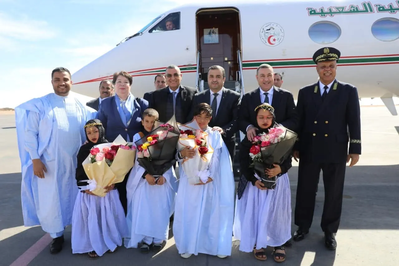 وفد وزاري يحل بتندوف