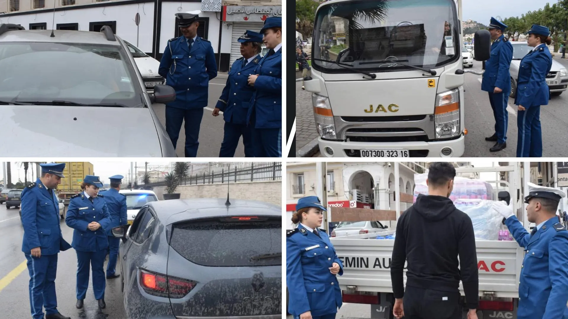 حملة تحسيسية للوقاية من حوادث المرور في ظل التقلبات الجوية