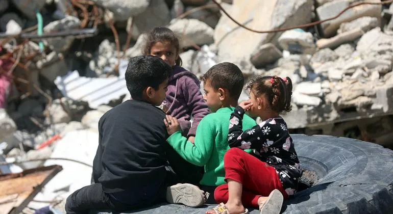 اليونيسف تحذر من تفشي الأمراض بين أطفال قطاع غزة