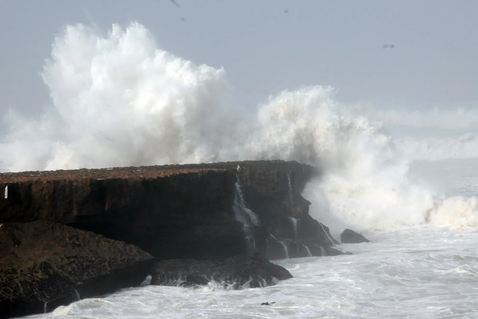 رياح قوية وأمواج خطيرة في هذه السواحل