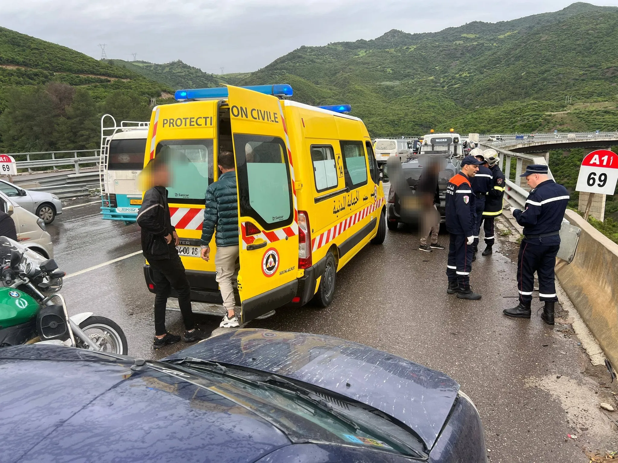 حصيلة الحماية المدنية..حوادث تواصل حصد الأروح