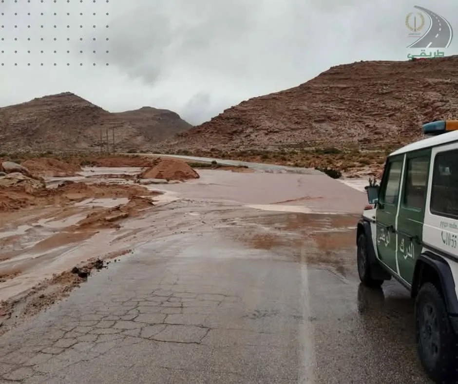 الدرك الوطني: الطريق الوطني الرابط بين حاسي بحبح والزعفران مغلق كليا