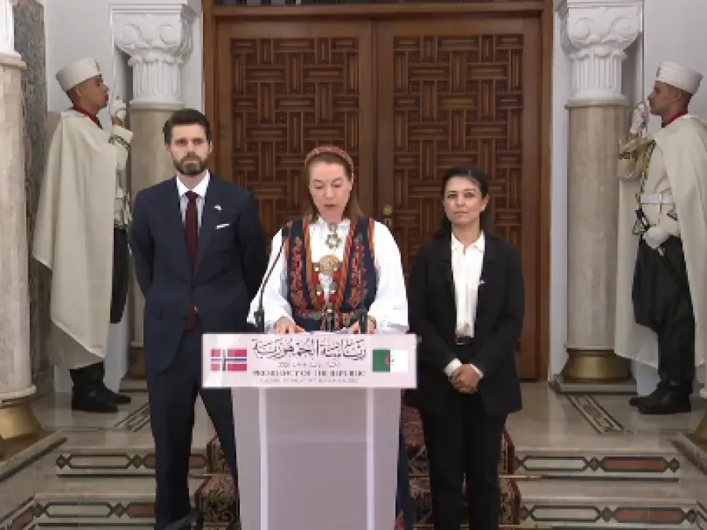 السفيرة النرويجية تشيد بدور الجزائر المحوري في تعزيز الاستقرار