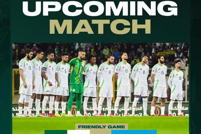 المنتخب الوطني يواجه رواندا ودياً بقسنطينة يوم 5 جوان