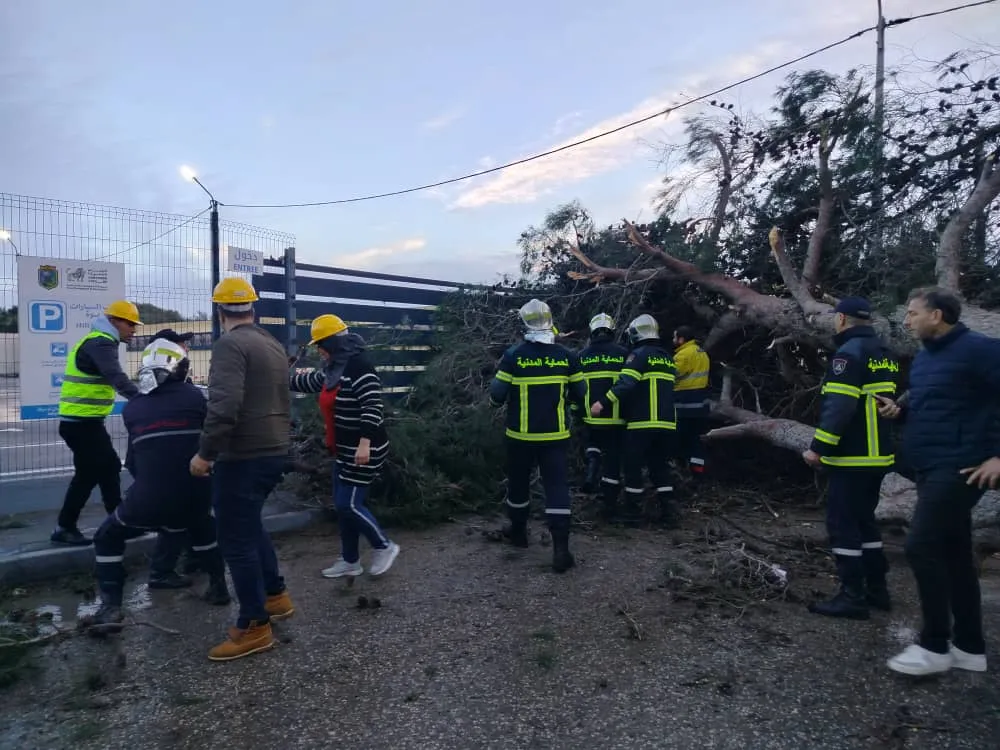 تقلبات جوية: تسجيل 530 تدخلا منذ 27 جانفي