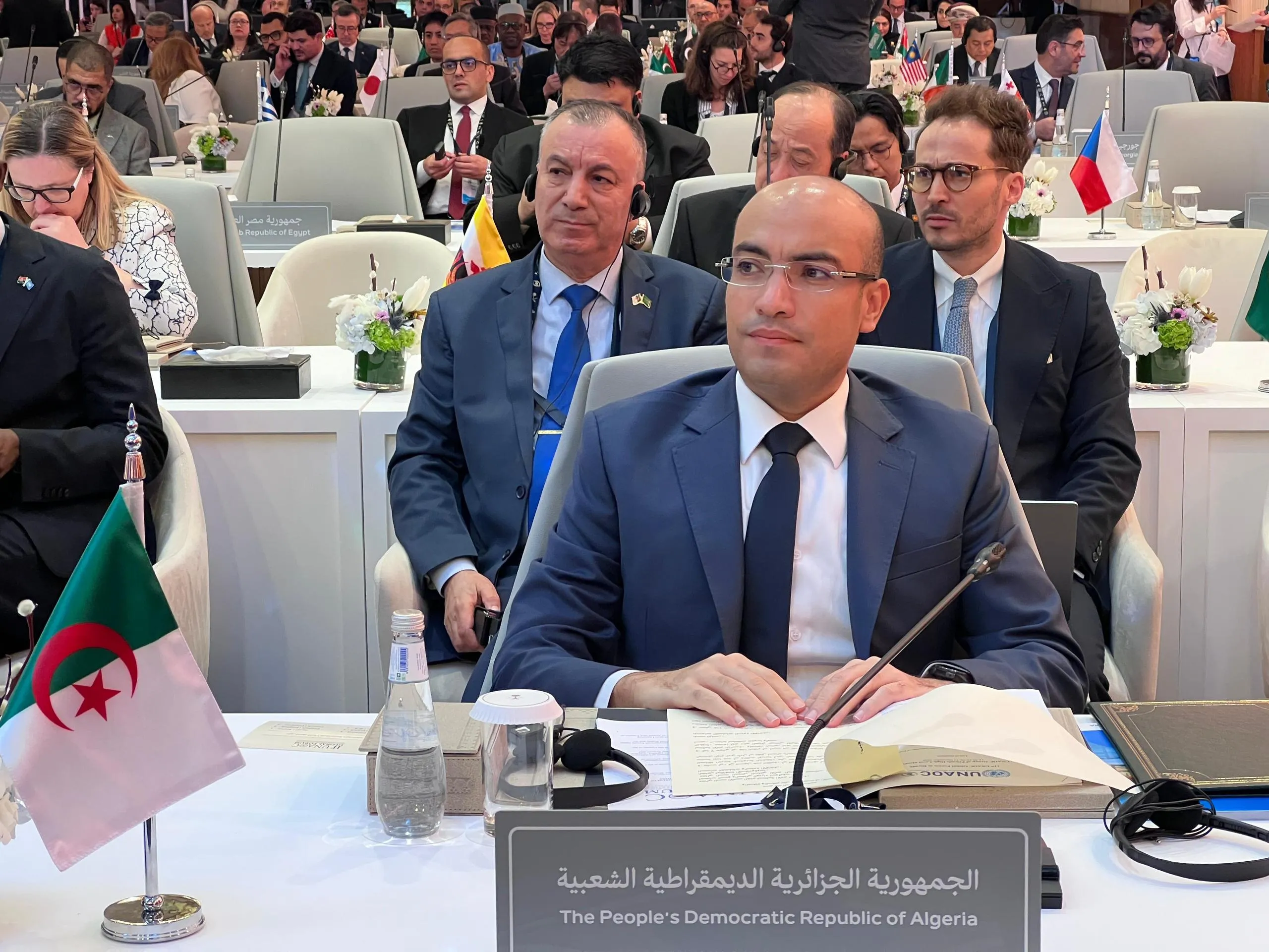 شايب يستعرض الجهود التي تبذلها الجزائر على المستوى الدولي لترقية قيم العيش