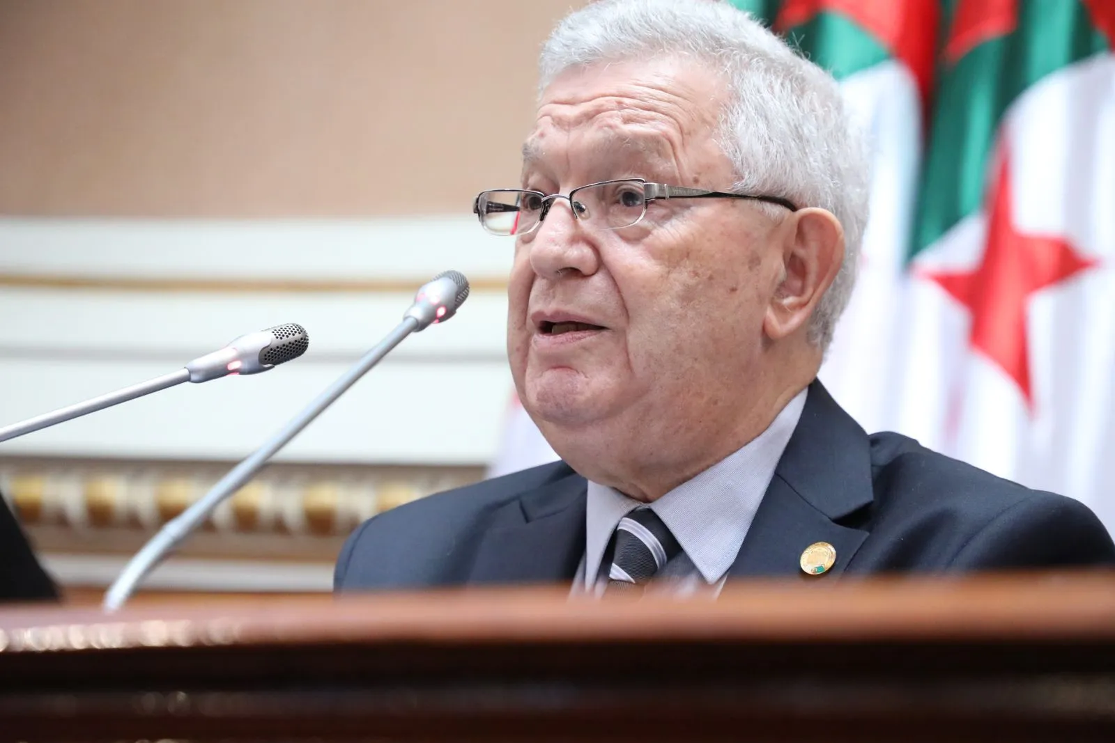 رئيس مجلس الأمة يؤكد دعم الجزائر الثابت لفلسطين في ذكرى إعلان الدولة