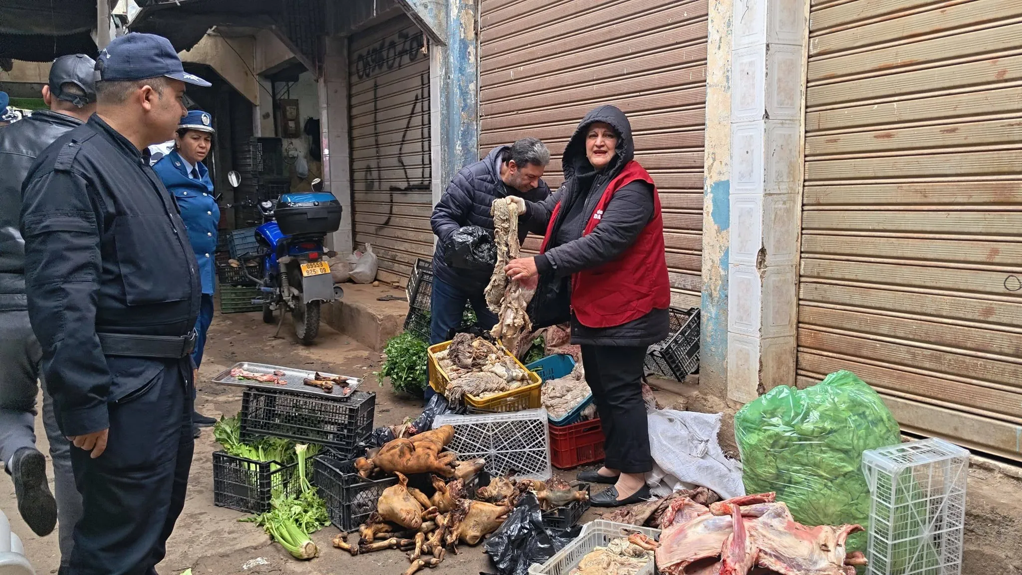 حجز 1380 كغ من اللحوم غير الصالحة للاستهلاك في البليدة