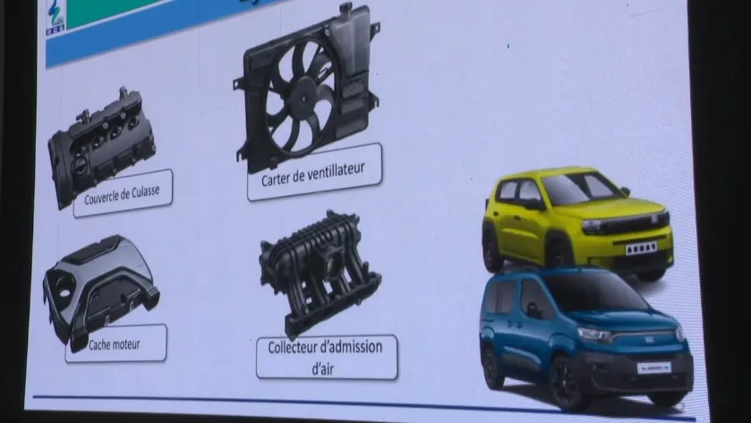 إطلاق مشروع وحدة إنتاج مكونات ولواحق السيارات بتيسمسيلت