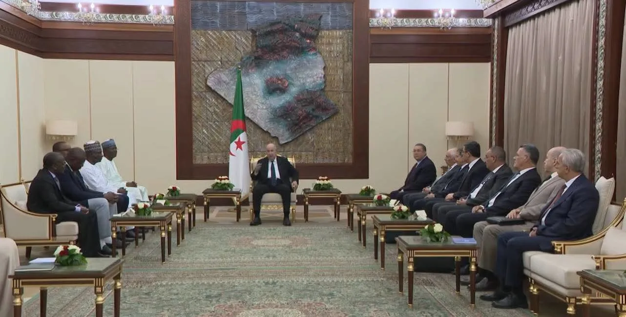 رئيس الجمهورية يستقبل وفدا من جمهورية النيجر