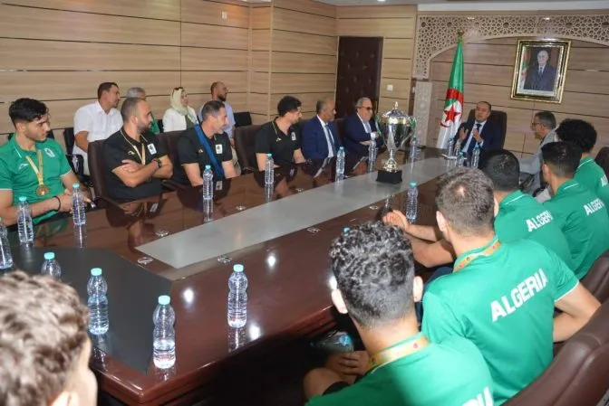 صادي يهنئ المنتخب بعد التتويج العربي في البحرين