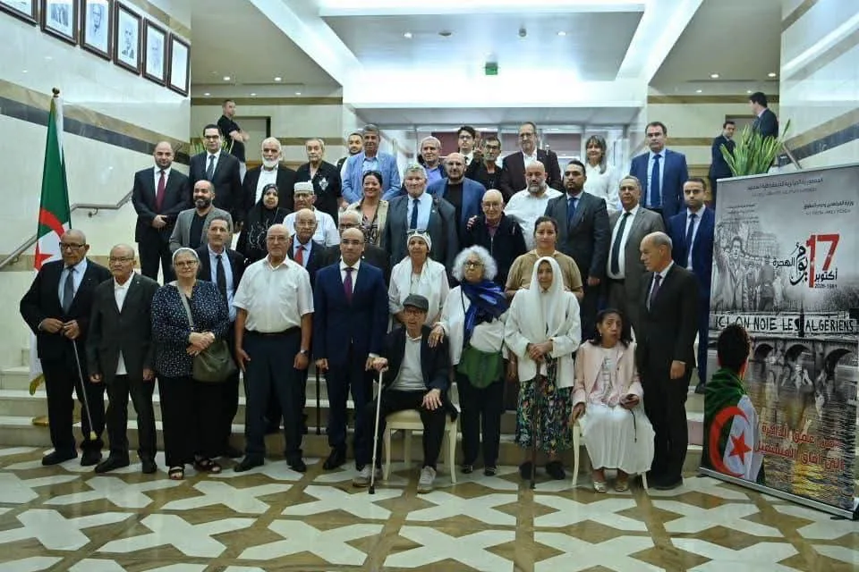الجزائر تحتفي بذكرى مظاهرات 17 أكتوبر 1961 وتكرم أبناء الجالية