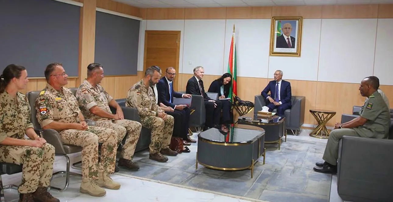 تقارب دفاعي بين نواكشوط وبرلين..وفد ألماني بموريتانيا