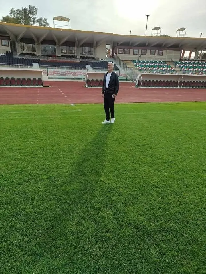 بيتكوفيتش يعاين ملعب الشهيد حملاوي بقسنطينة 