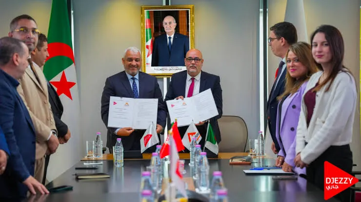 توقيع اتفاق شراكة بين  جازي  وألجيريا فانتشر