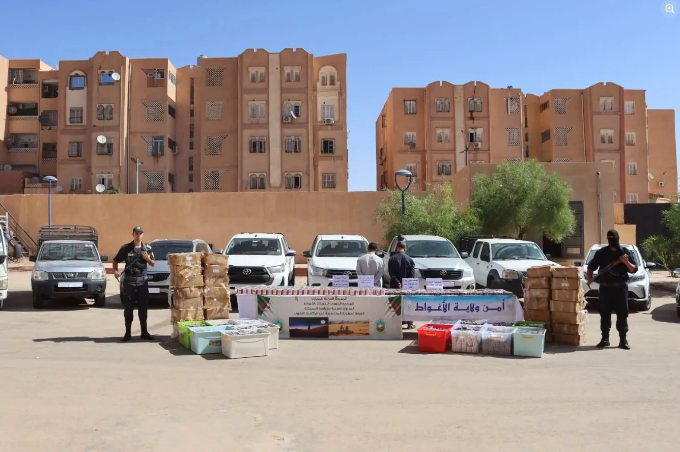 إحباط محاولة تهريب نصف مليون قرص من المؤثرات العقلية بالأغواط
