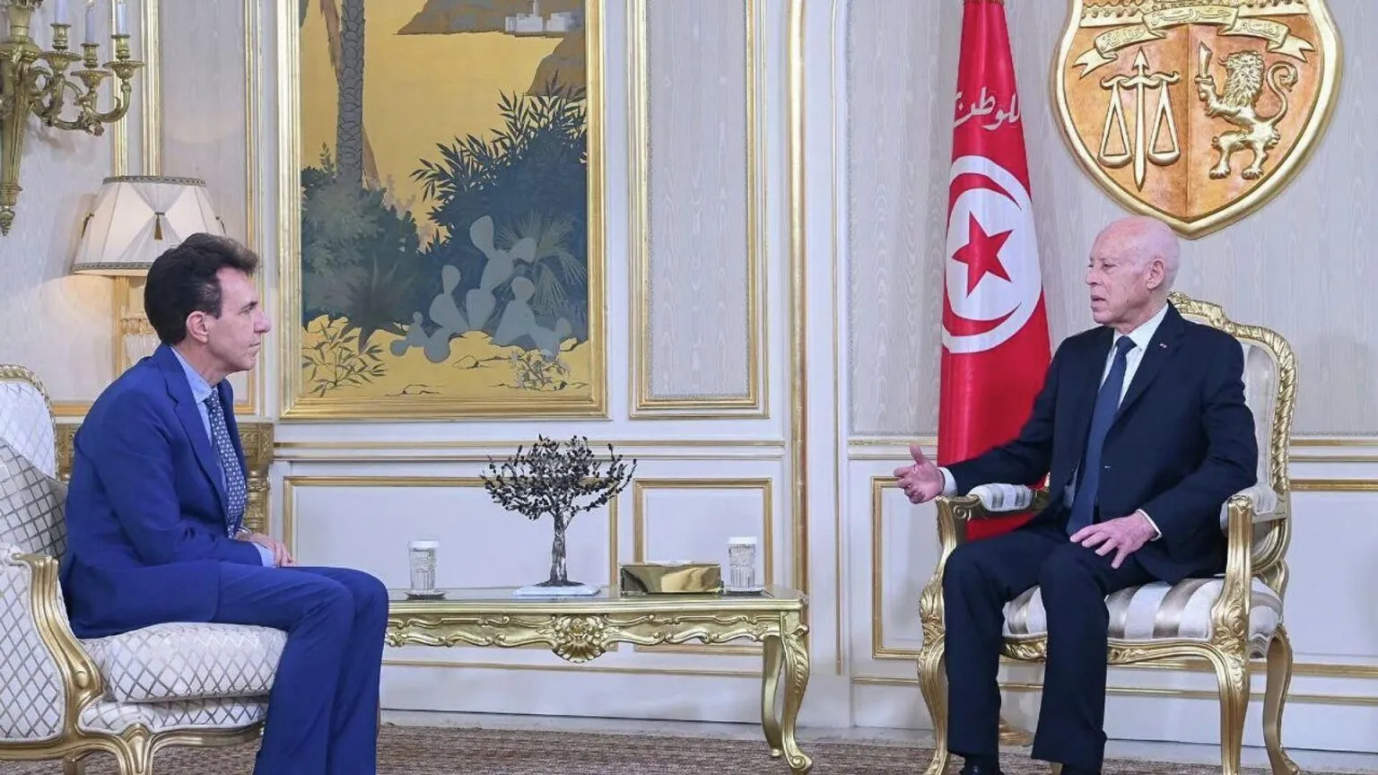 سعيّد  يستدعي سفير الاتحاد الأوروبي ويحتج على خرق الأعراف الدبلوماسية
