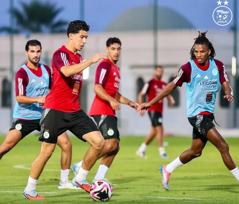 المنتخب الوطني يجري حصته التدريبية الثانية بسيدي موسى