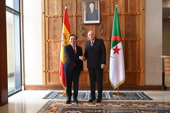 عطاف يستقبل وزير خارجية إسبانيا خوسيه مانويل ألباريس