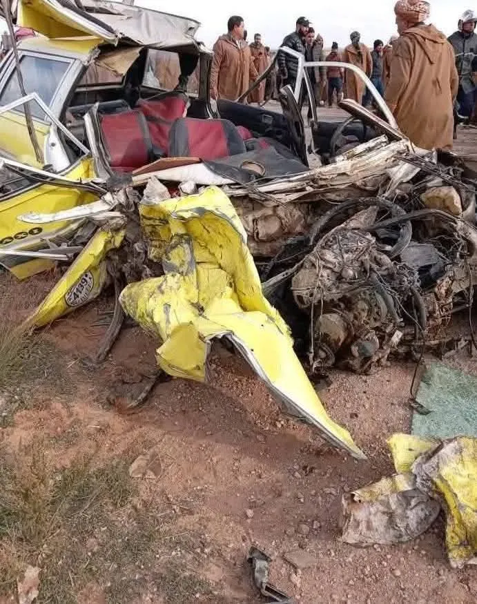 بالصور حادث مرور مميت بالجلفة