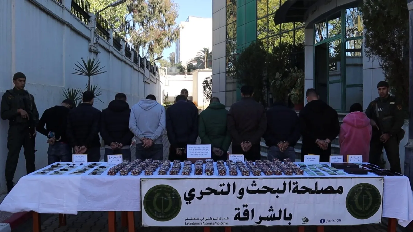 مع حجز 19 مركبة..درك الشراقة يطيح بعصابة مختصة في تهريب واستيراد المهلوسات