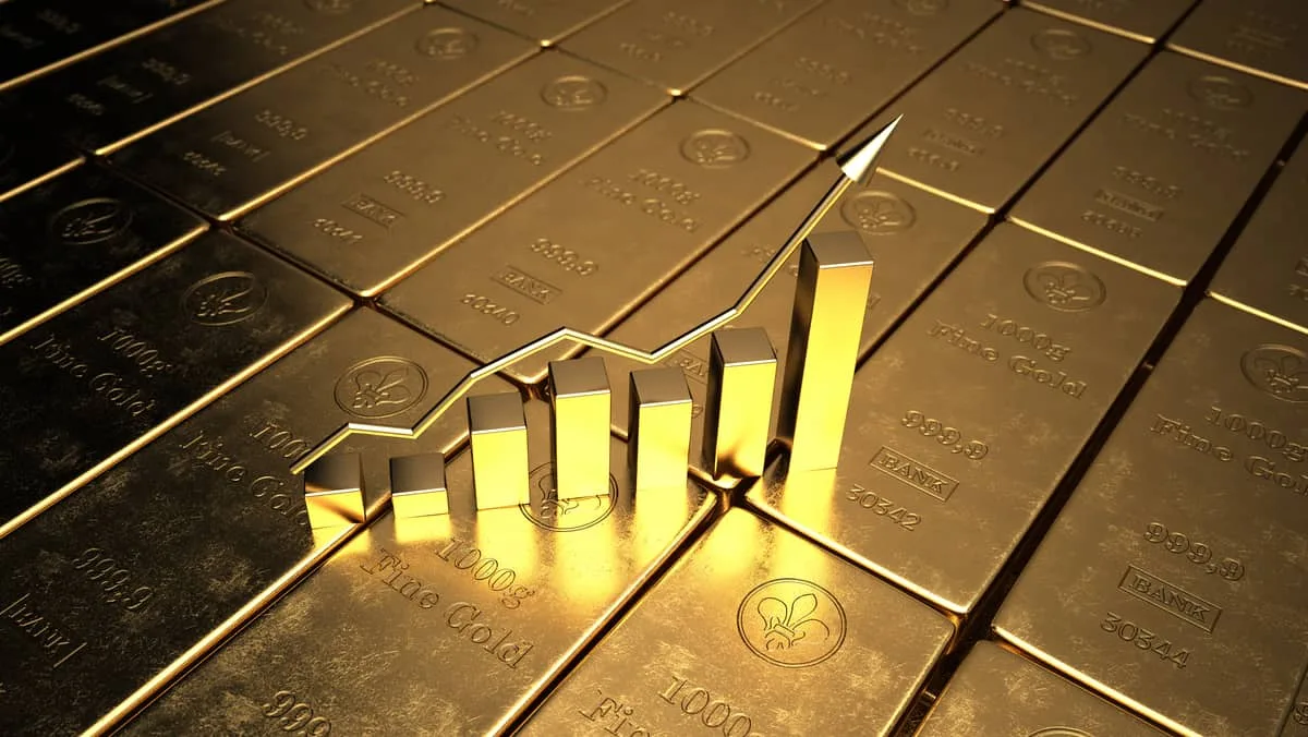 ارتفاع أسعار الذهب وسط تراجع الدولار وعوائد السندات الأميركية