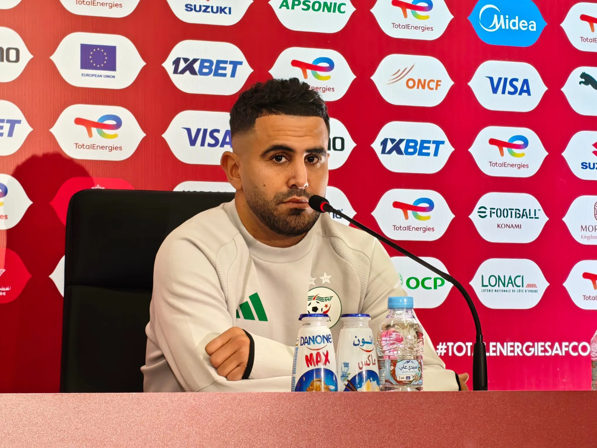 محرز: سنبذل كل ما لدينا من أجل تحقيق شيء كبير هنا في المغرب