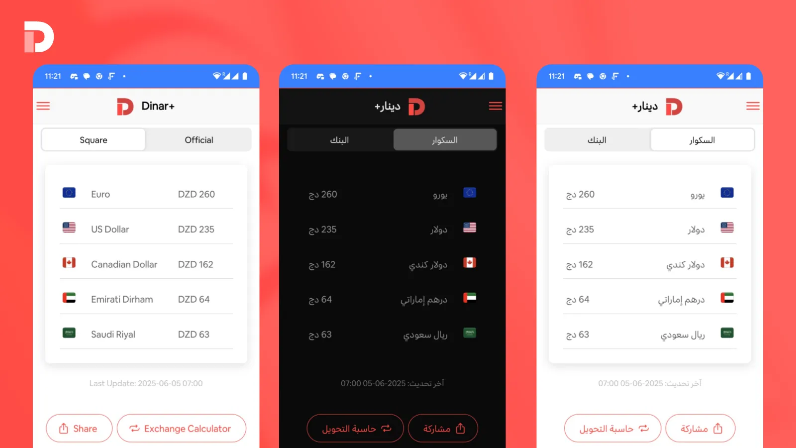 . “دينار+” يضع سوق العملات في متناول الجزائريين بواجهة ذكية ومحتوى موثوق