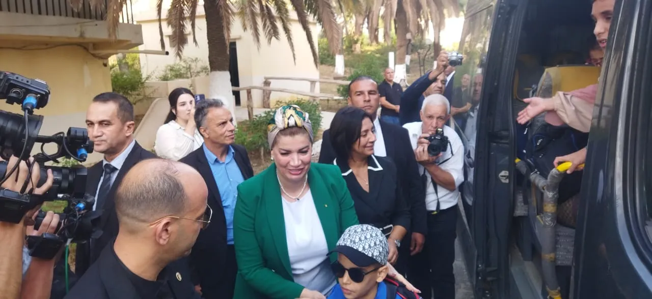 وزيرة التضامن تشرف على انطلاق الموسم الدراسي لفئة ذوي الاحتياجات الخاصة