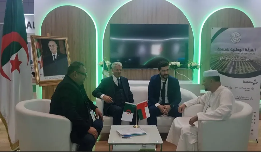 الجزائر تختتم معرض “عُمان أغروفود” بتوقيع 7 اتفاقيات تجارية