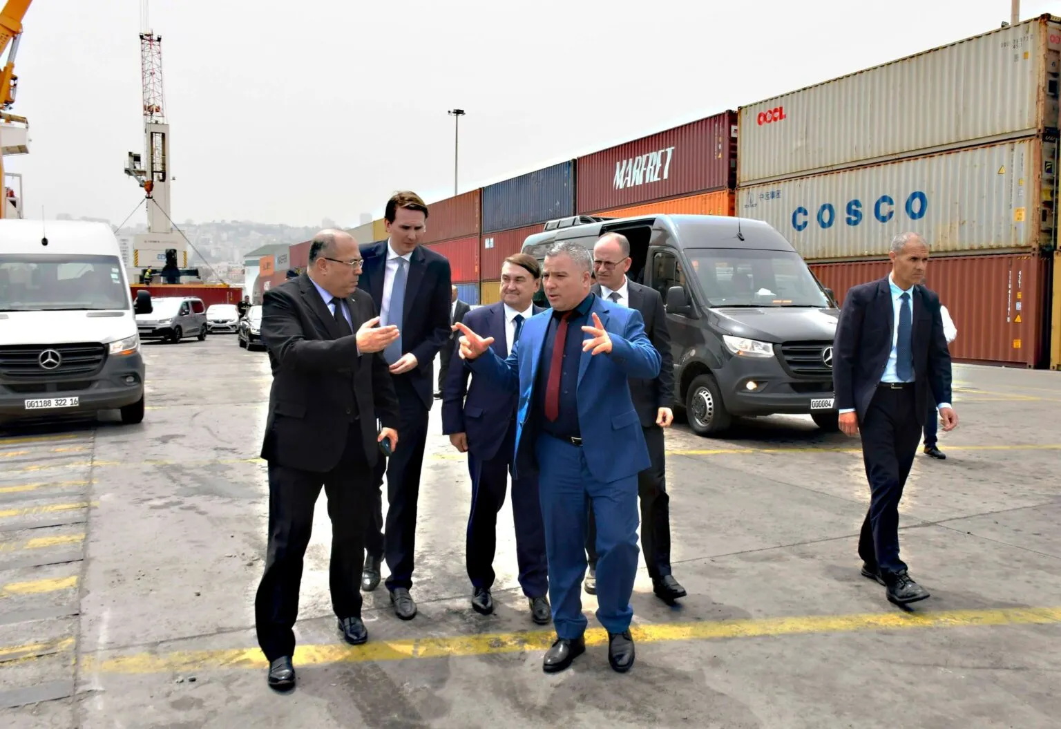 مستشار فلادمير بوتين يزور ميناء الجزائر