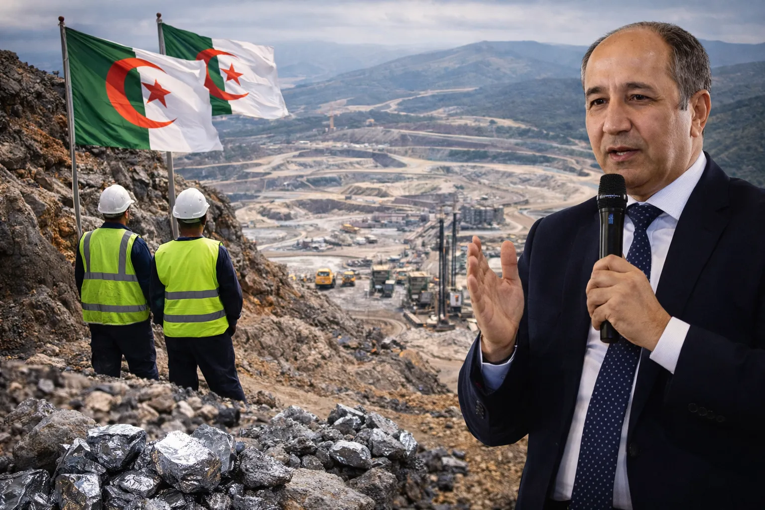 منجم تالة حمزة…كنز معدني يعيد رسم مستقبل الاقتصاد الجزائري
