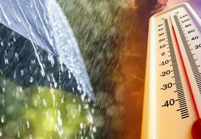 موجة حر أمطار غزيرة ورعود في هذه الولايات